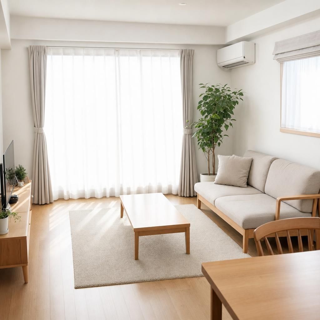 片付け後のお部屋