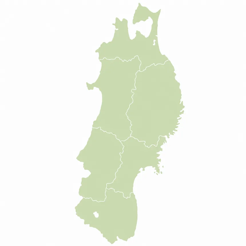東北地方 対応エリアマップ